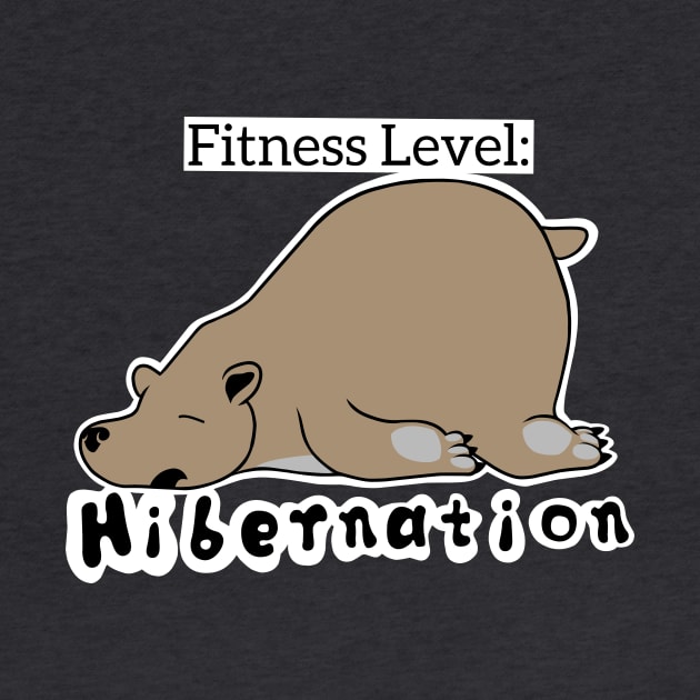 Fitness Level: Hibernation by TimAddisonArt